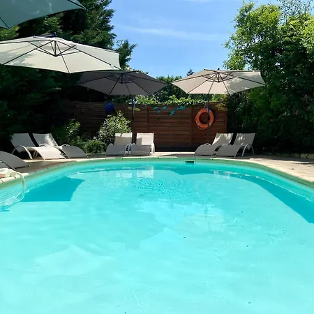 Domaine O Clair De Lune - D'hotes Et A - Acces Cite Medievale 5 Minutes A Pied - Parking - & Massages En Option - Piscine De Saison ベッド・アンド・ブレックファスト サルラ・ラ・カネダ
