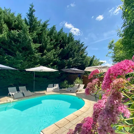 Domaine O Clair De Lune - D'hotes Et A - Acces Cite Medievale 5 Minutes A Pied - Parking - & Massages En Option - Piscine De Saison 4* サルラ・ラ・カネダ