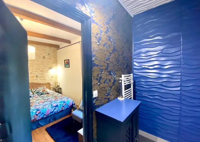 فندق مبيت وإفطار Domaine O Clair De Lune - D'hotes Et A - Acces Cite Medievale 5 Minutes A Pied - Parking - & Massages En Option - Piscine De Saison