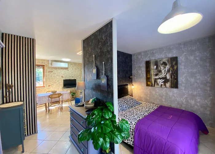 Domaine O Clair De Lune - D'hotes Et A - Acces Cite Medievale 5 Minutes A Pied - Parking - & Massages En Option - Piscine De Saison 4*
